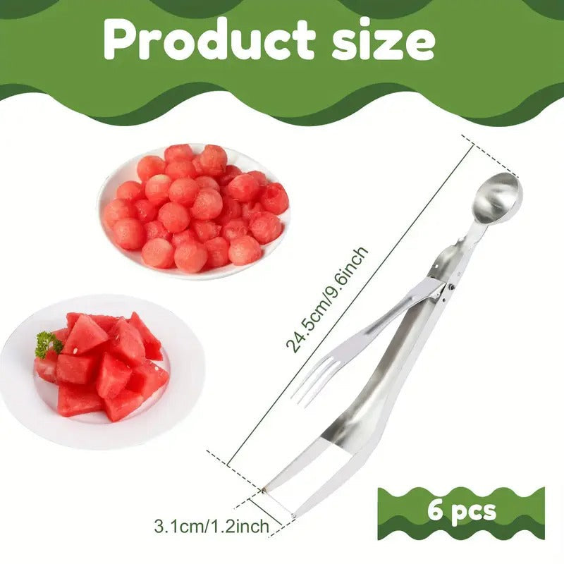 3 in 1 Stainless steel watermelon slicer