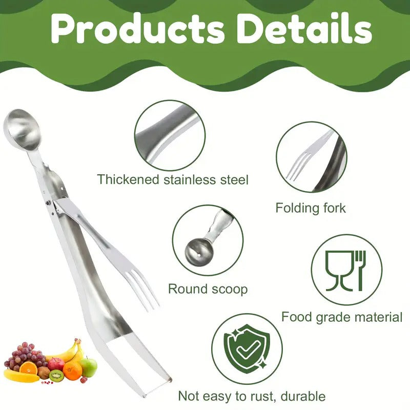 3 in 1 Stainless steel watermelon slicer