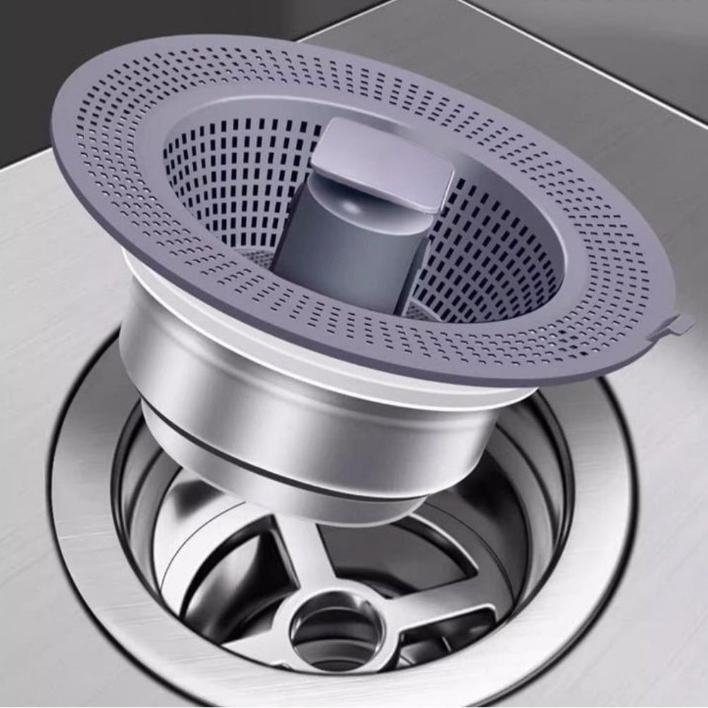 2025 Upgraded 3 in 1 Kitchen Sink Drain Strainer PRO