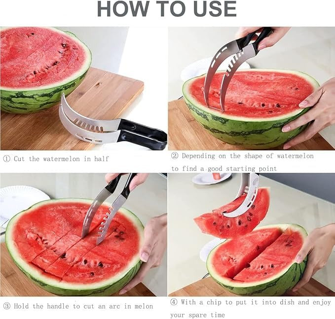 Multifunctional Stainless Steel Fruit Slicer