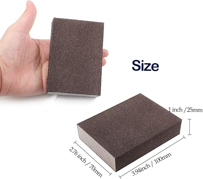 Wet Dry Sanding Sponge Foam Sandpaper Block Washable