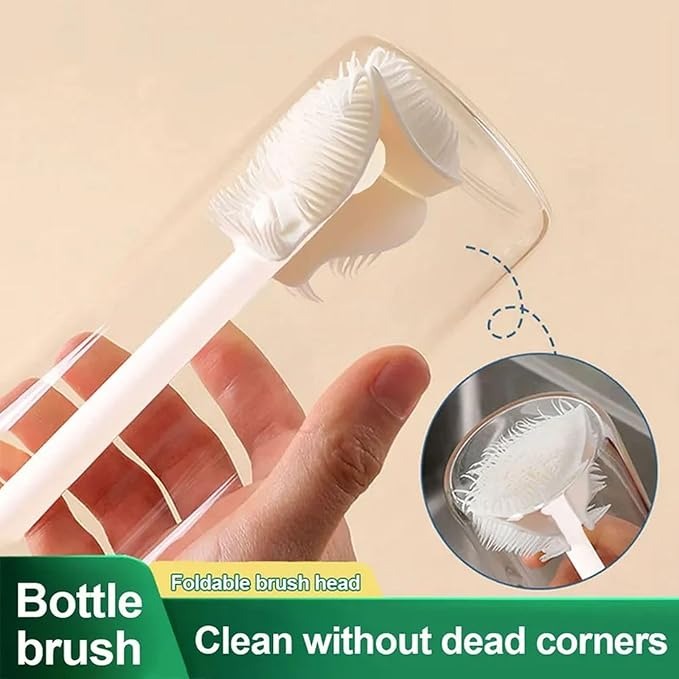 Soft Silicone Bottle Brush Cleaner