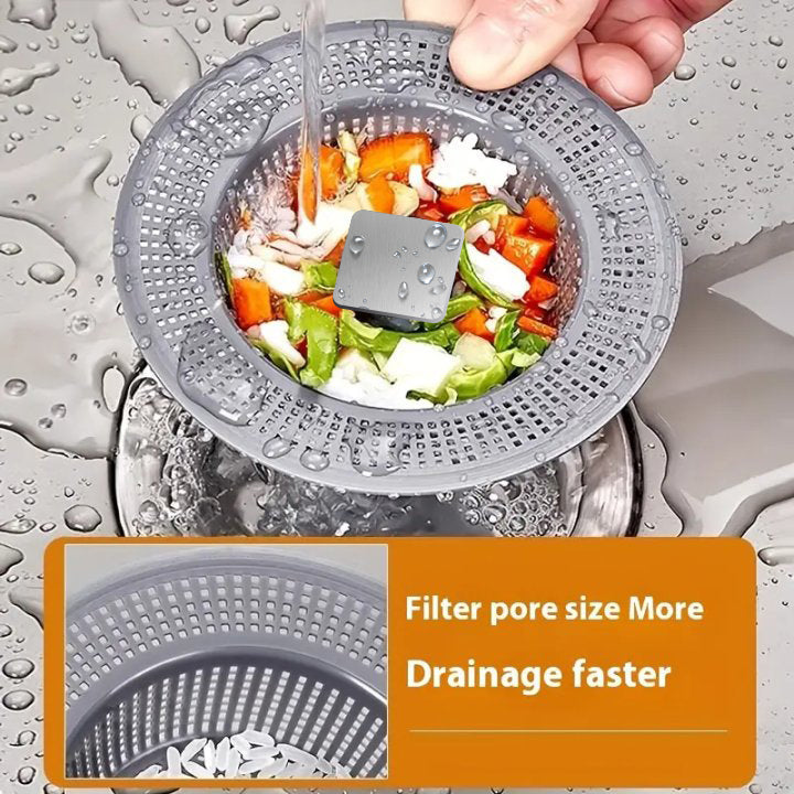 2025 Upgraded 3 in 1 Kitchen Sink Drain Strainer PRO